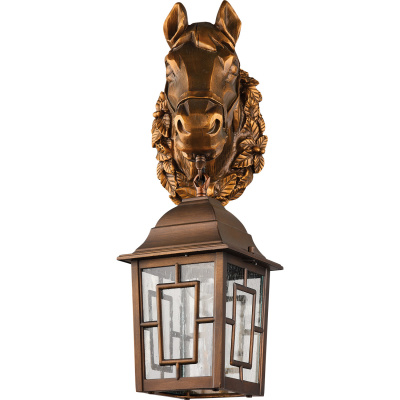 Kinkiet zewnętrzny do stajni Głowa Konia Hunt Favourite 2079-1W
