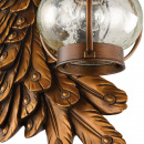 Kinkiet zewnętrzny duży Paw z latarnią Hunt Favourite 2081-1W