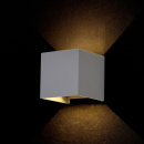 Kinkiet zewnętrzny LED kostka Fulton Maytoni Outdoor szary O572WL-L6GR