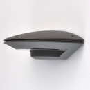 Kinkiet zewnętrzny LED - płaski, półokrągły MW-LIGHT Street 807022601