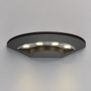 Kinkiet zewnętrzny LED - płaski, półokrągły MW-LIGHT Street 807022601