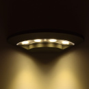 Kinkiet zewnętrzny LED - płaski, półokrągły MW-LIGHT Street 807022601