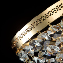 Kinkiet złoty z kryształami Ottilia Maytoni Classic DIA700-WL-02-G