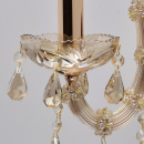 Kinkiet złoty z kryształkami Odette CHIARO Crystal 405010101