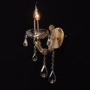 Kinkiet złoty z kryształkami Odette CHIARO Crystal 405010101