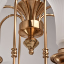 Klasycystyczna lampa w kolorze polerowanego brązu MW-LIGHT 481012408