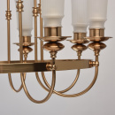 Klasycystyczna lampa w kolorze polerowanego brązu MW-LIGHT 481012408