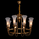 Klasycystyczna lampa w kolorze polerowanego brązu MW-LIGHT 481012408