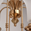 Klasycystyczna lampa w kolorze polerowanego brązu MW-LIGHT 481012408