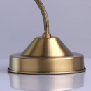 Klasyczna, ciężka, mosiężna lampka biurkowa MW-LIGHT Classic 295031401
