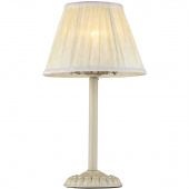 Klasyczna lampka na stolik do sypialni Olivia Maytoni Classic ARM326-00-W