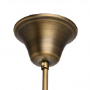 Klasyczny 6-ramienny żyrandol z mosiądzu i oprawami w kształcie świec Chiaro 481010106