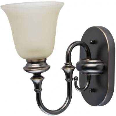 Klasyczny kinkiet czarny brąz, żółty klosz MW-LIGHT Neoclassic 102020401