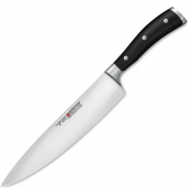 Klasyczny nóż szefa kuchni 20 cm Wusthof Classic Ikon czarna rączka W-1040330120