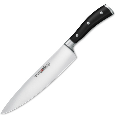 Klasyczny nóż szefa kuchni 20 cm Wusthof Classic Ikon czarna rączka W-1040330120