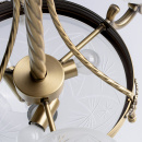 Klasyczny, piękny żyrandol trójramienny Afrodyta MW-LIGHT Classic 317012006