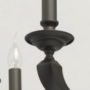 Klasyczny żyrandol, matowe, grafitowe wykończenie MW-LIGHT Neoclassic 700011308