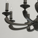 Klasyczny żyrandol, matowe, grafitowe wykończenie MW-LIGHT Neoclassic 700011308