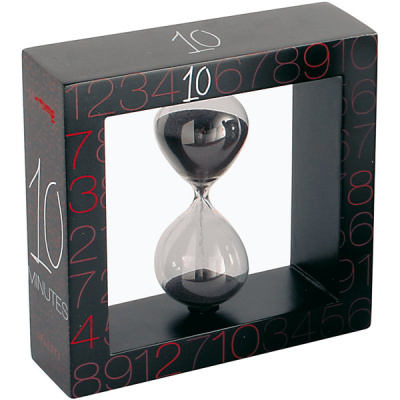 Klepsydra w drewnianej ramce Seletti Si-Time 10 minut _08502