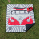 Koc piknikowy z torbą VW T1 czerwony BR-BUPB01