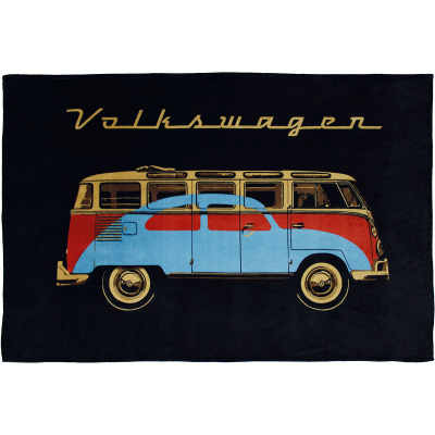 Koc VW T1 czarny 150 x 200 cm BR-BUFL01