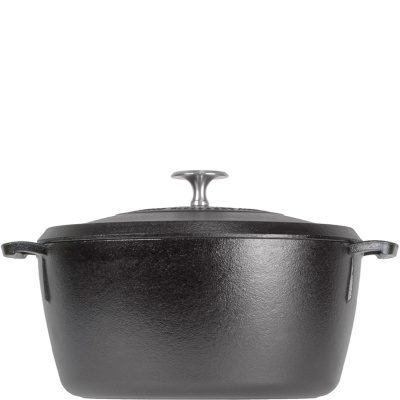 Kociołek żeliwny z pokrywką 5,2 Litra Blacklock Lodge 2002 BL02DOINT