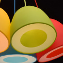 Kolorowa lampa wisząca 5 elementowa MW-LIGHT 646010905