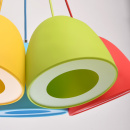 Kolorowa lampa wisząca 5 elementowa MW-LIGHT 646010905