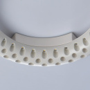 Kompaktowa, okrągła, ściemniana lampa sufitowa LED biała z pilotem RegenBogen 731010101