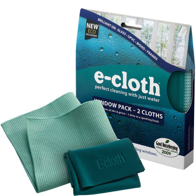 Komplet ściereczek do mycia okien e-cloth 5037284202382