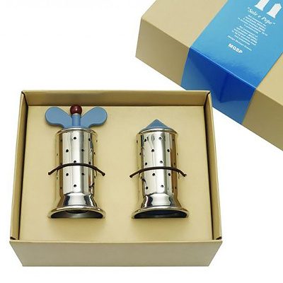 Komplet solniczka i pieprzniczka Alessi MGSP alessi mgsp