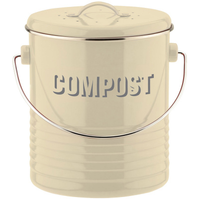 Kompostownik kuchenny Vintage Typhoon kremowy 1400.551