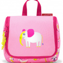 Kosmetyczka dla dziewczynek Reisenthel Toiletbag S abc friends różowa RIO3066