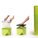 Kosz BLOCK duży Qualy zielony QL10086