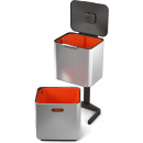 Kosz do segregacji śmieci w kuchni stalowy Totem Max Joseph Joseph 60 Litrów 30060