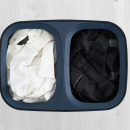 Kosz na pranie 90 Litrów Tota Joseph Joseph czarny 50004