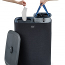 Kosz na pranie 90 Litrów Tota Joseph Joseph czarny 50004