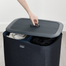 Kosz na pranie 90 Litrów Tota Joseph Joseph czarny 50004