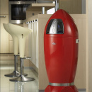 Kosz na śmieci do kina czerwony SpaceBoy 35 litrów Wesco 138631-02