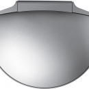 Kosz na śmieci dwukomorowy 22+33 Litry, półokrągły Recycler simplehuman CW2060