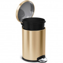 Kosz na śmieci pedałowy 4,5 Litra simplehuman złoty CW2074