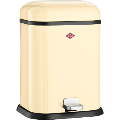 Kosz na śmieci pedałowy beżowy Single Boy 13 litrów Wesco 132212-23