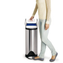 Kosz na śmieci pedałowy Butterfly Recycler SimpleHuman 40 Litrów CW2017