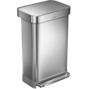 Kosz na śmieci pedałowy Liner Pocket 45l simplehuman stal FPP CW2024