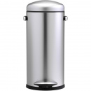 Kosz na śmieci pedałowy Retro 30 Litrów simplehuman stal FPP CW1880