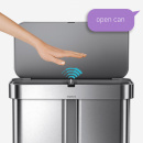 Kosz na śmieci podwójny, czujnik ruchu i głosu Liner Pocket simplehuman ST2036