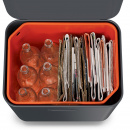 Kosz na śmieci podwójny, segregacja, grafitowy Totem Max Joseph Joseph 60 Litrów 30062