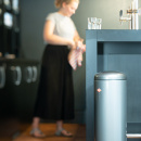 Kosz na śmieci szary mat Big BaseBoy 30 litrów Wesco 134731-79