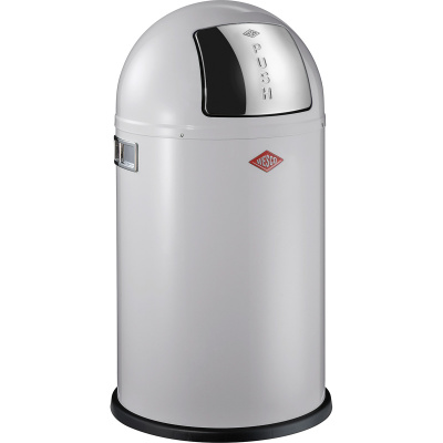 Kosz na śmieci szary PushBoy Junior 22 litry Wesco 175531-76