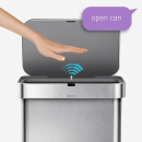 Kosz na śmieci z czujnikiem ruchu i głosu Liner Pocket 58 Litrów simplehuman ST2031